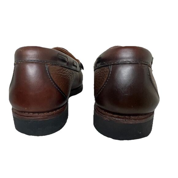 Allen Edmonds Nashua- Men\'s Brown Leather Casual Loafers w/Tassels Sz 9.5 D main image 12